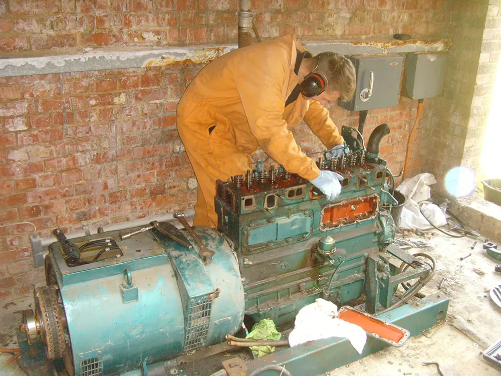 Generator Boiler Removal by DP Fuel Tank Services