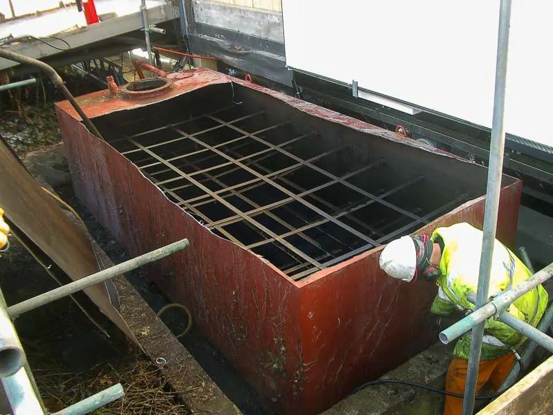 Industrial Oil Tank Removal by DP Fuel Tank Services